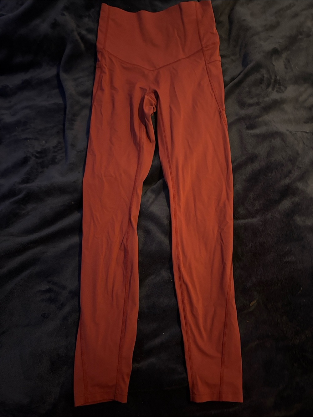 HALARA Rust Red High-Waist Kids Leggings